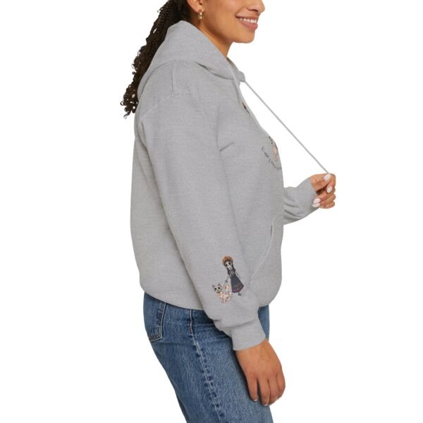 Cat Lover Heavy Blend Hooded Sweatshirt - Every Meow and then we take a lovely stroll - Image 15
