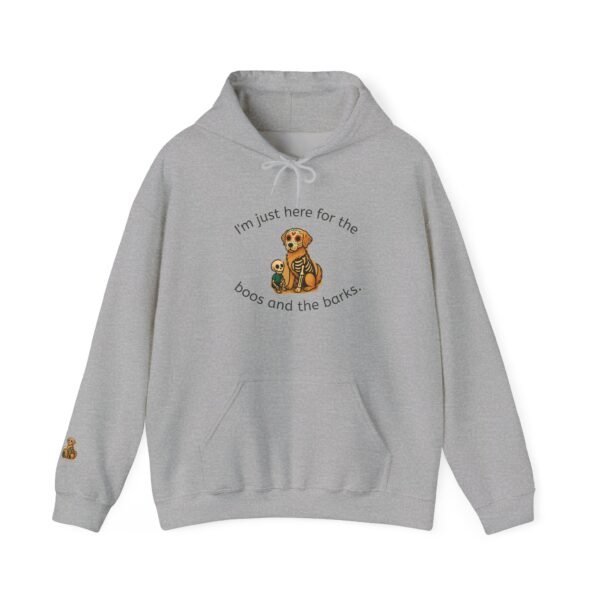 Cozy Pet Lover Hoodie, I'm Just Here for the Boos and the Barks, Cute Dog Sweatshirt, Animal Lover Gift, Fall Fashion - Image 13