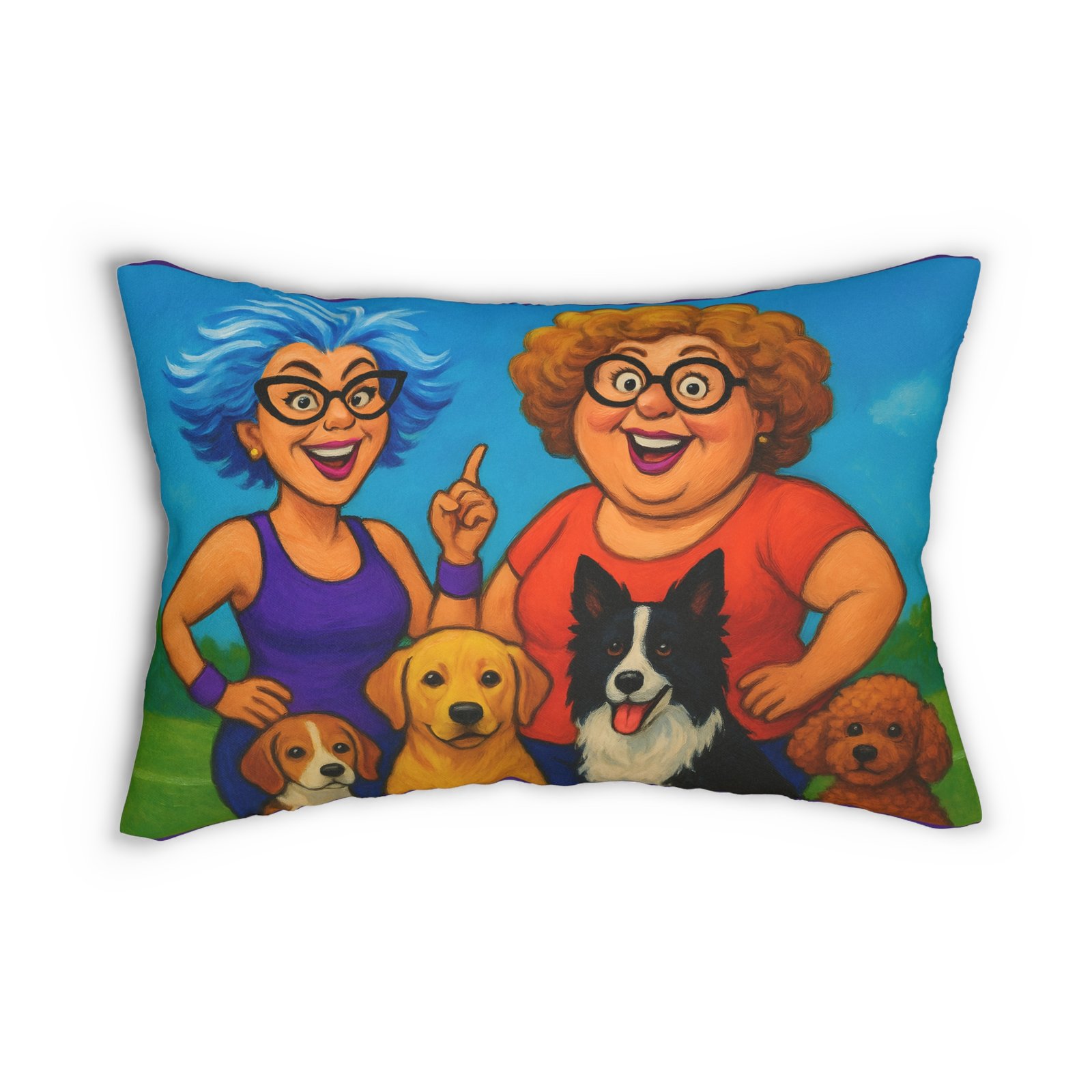 Lumbar Pillow - We're a Perfect Pack Design