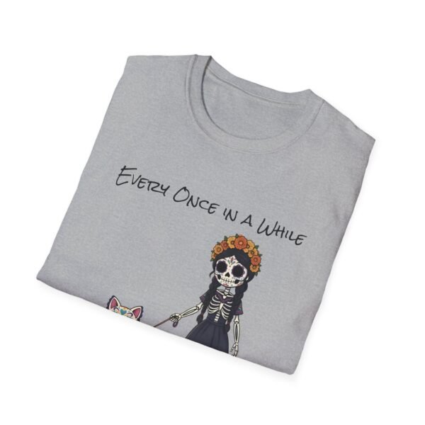 Halloween Pet Graphic Tee  Sugar Skull, Cat  Lovers Gift, Unisex Softstyle T-Shirt, Fall Fashion - Image 16