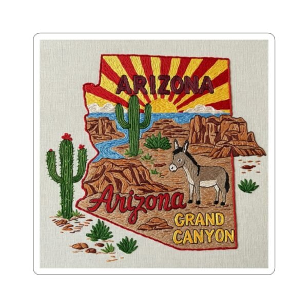 Sticker Arizona State 48 Grand Canyon Home - Image 4