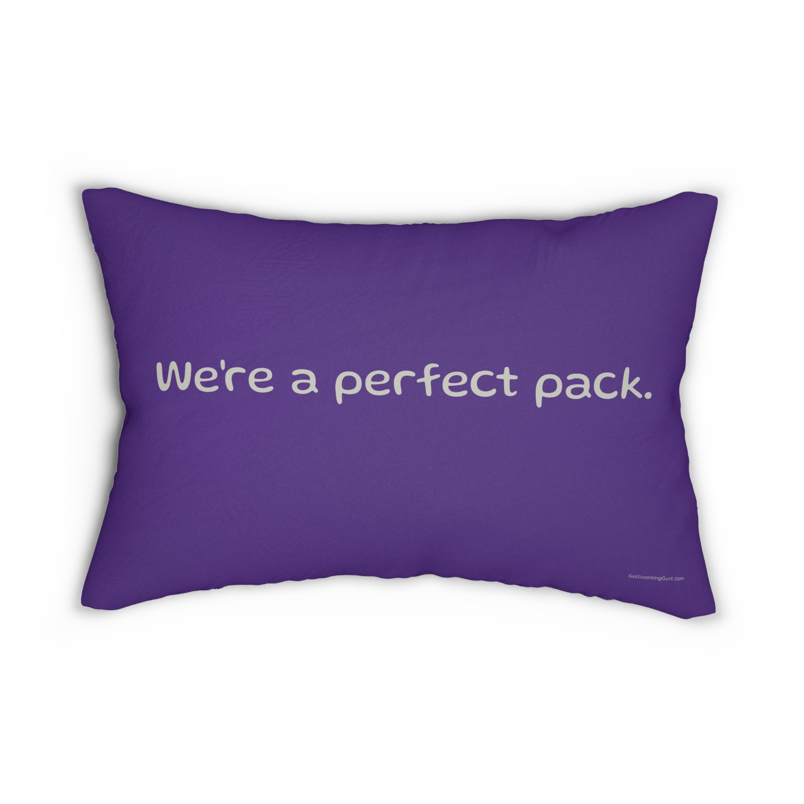 Lumbar Pillow - We're a Perfect Pack Design - Image 2