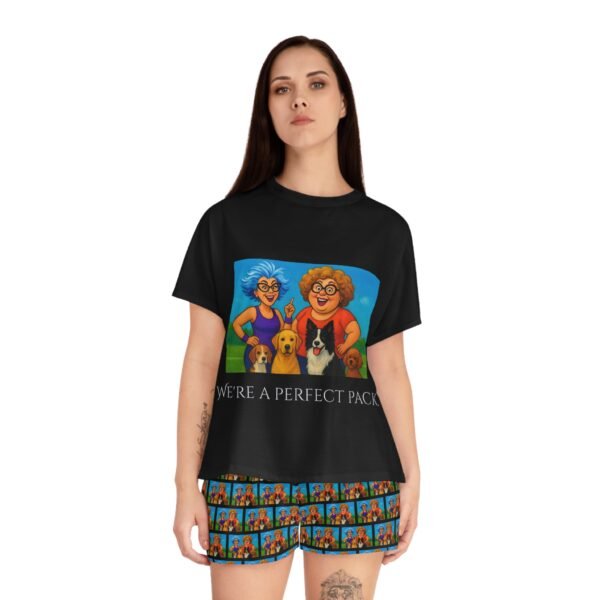 Women's Pajama Set - 'We're a Perfect Pack' - Image 4