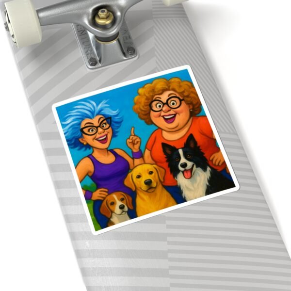 Gurt with her Pack Cute Dogs Kiss-Cut Stickers, Perfect for Dog Lovers, Journals, Laptops, & DIY Projects - Image 11