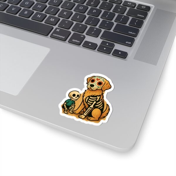 Cute Dog & Skeleton Kiss-Cut Stickers, Perfect for Halloween, Dog Lovers, Journals, Laptops, & DIY Projects - Image 8