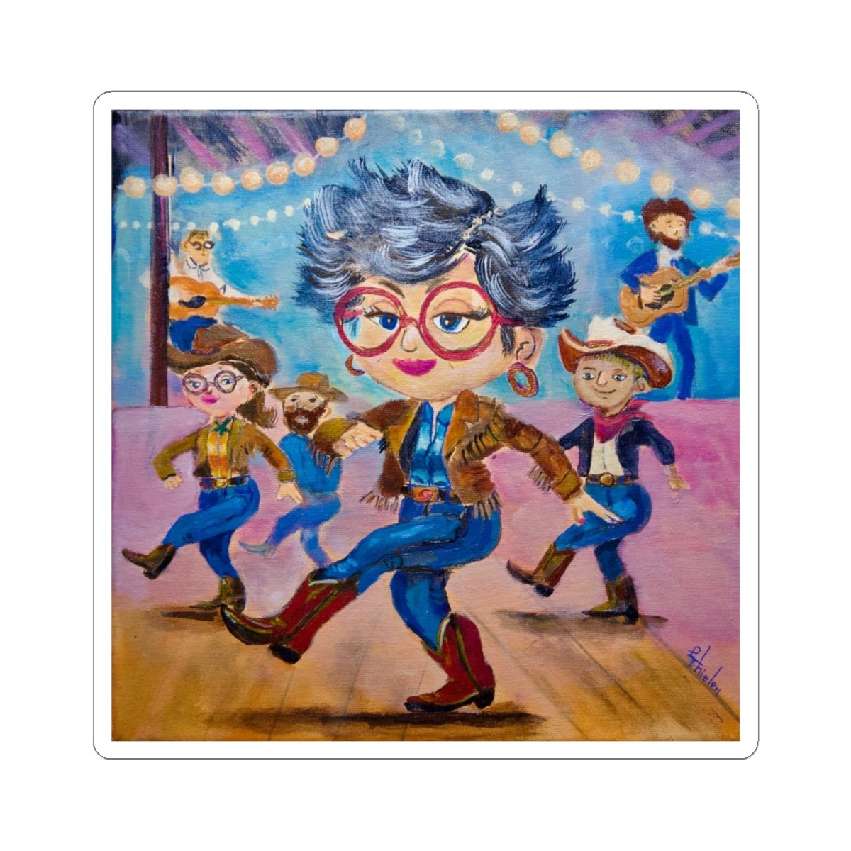 Stickers - Line Dancing Gurt - Scoot a boot - Image 10