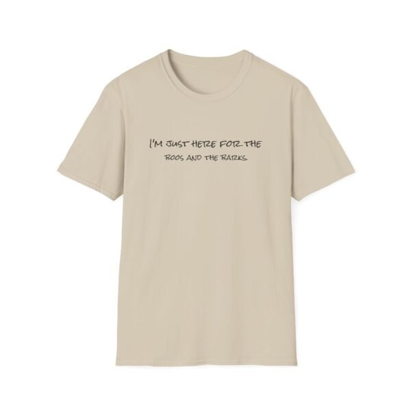 Halloween Pet Graphic Tee - I'm Just Here for the Boos, Dog Lovers Gift, Unisex Softstyle T-Shirt, Fall Fashion - Image 5