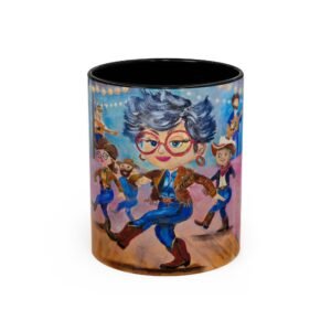 Coffee Mug - Get up & Dance (Line Dance) with Gurt