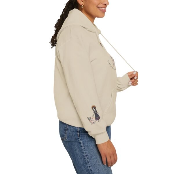 Cat Lover Heavy Blend Hooded Sweatshirt - Every Meow and then we take a lovely stroll - Image 11