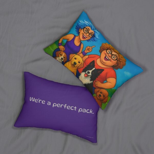 Lumbar Pillow - We're a Perfect Pack Design - Image 4