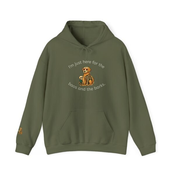 Cozy Pet Lover Hoodie, I'm Just Here for the Boos and the Barks, Cute Dog Sweatshirt, Animal Lover Gift, Fall Fashion - Image 17