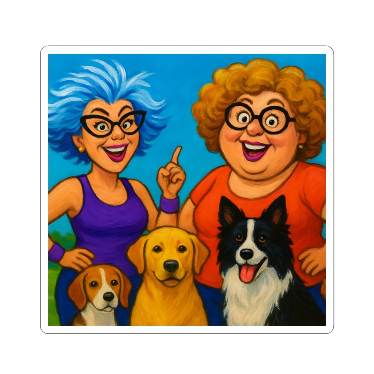 Gurt with her Pack Cute Dogs Kiss-Cut Stickers, Perfect for Dog Lovers, Journals, Laptops, & DIY Projects - Image 10