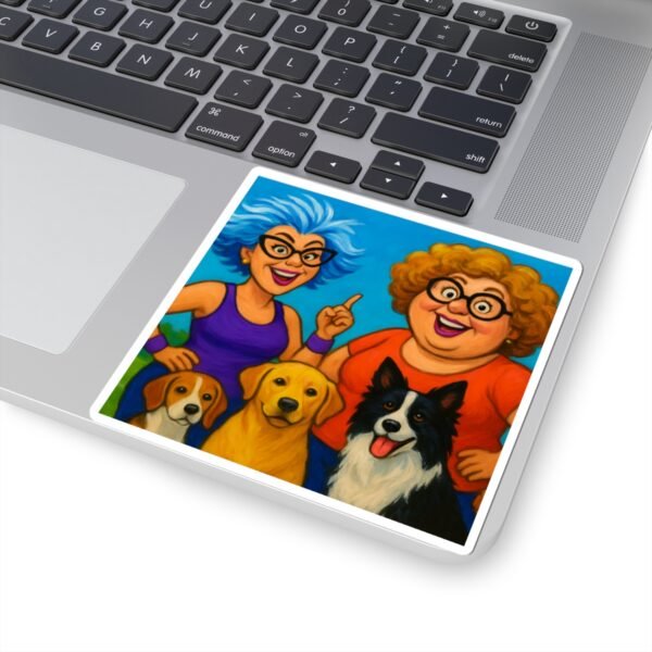 Gurt with her Pack Cute Dogs Kiss-Cut Stickers, Perfect for Dog Lovers, Journals, Laptops, & DIY Projects - Image 8