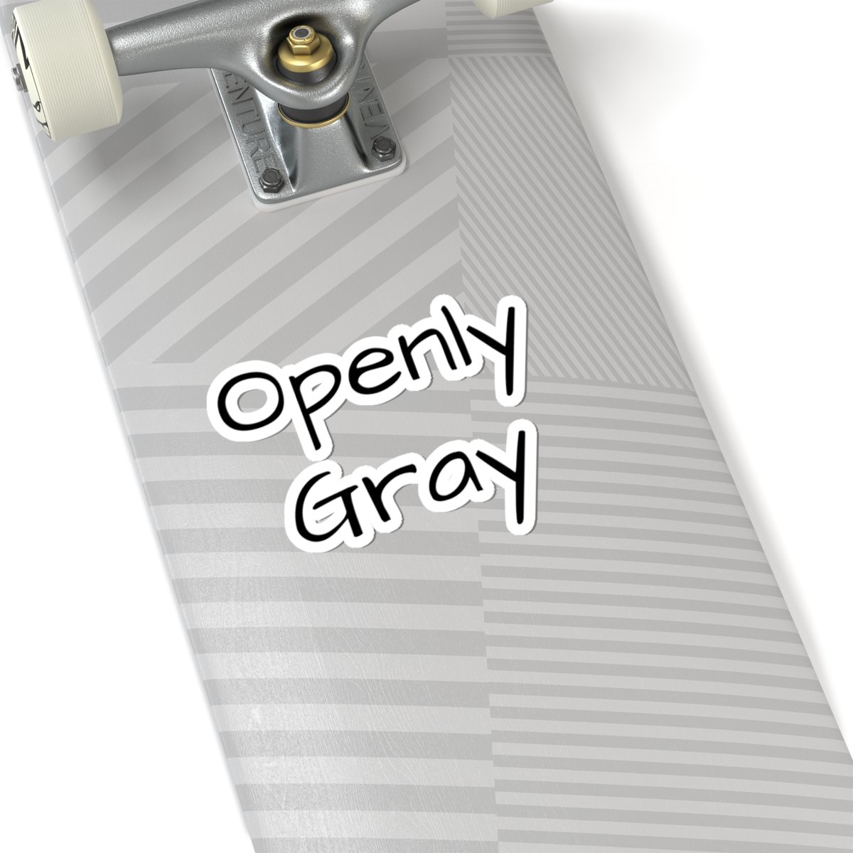 Openly Gray Kiss-Cut Stickers, Perfect for those boldly rocking the Gray, Journals, Laptops, & DIY Projects - Image 11
