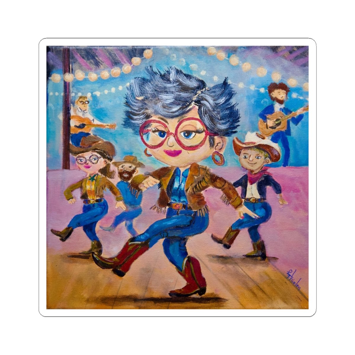 Stickers - Line Dancing Gurt - Scoot a boot - Image 7