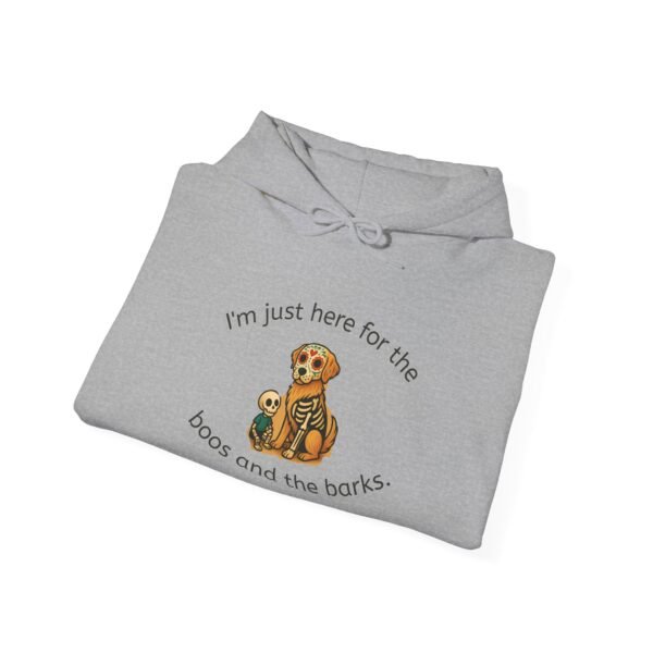 Cozy Pet Lover Hoodie, I'm Just Here for the Boos and the Barks, Cute Dog Sweatshirt, Animal Lover Gift, Fall Fashion - Image 16