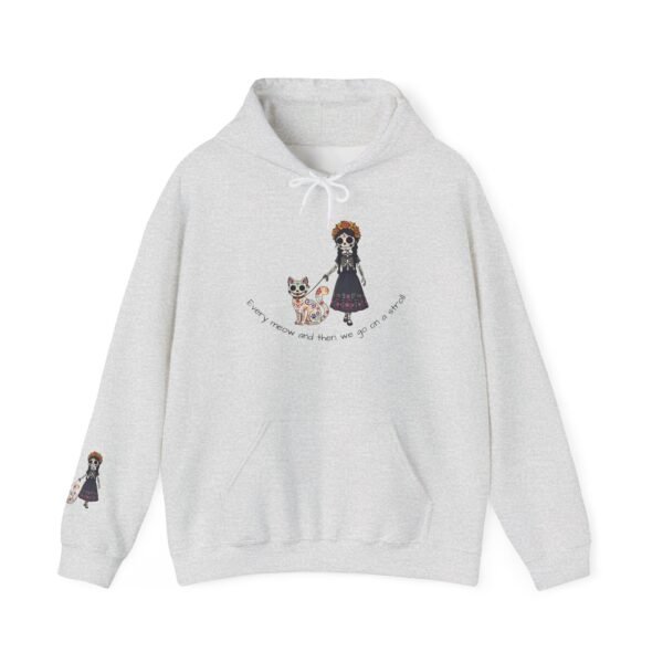 Cat Lover Heavy Blend Hooded Sweatshirt - Every Meow and then we take a lovely stroll