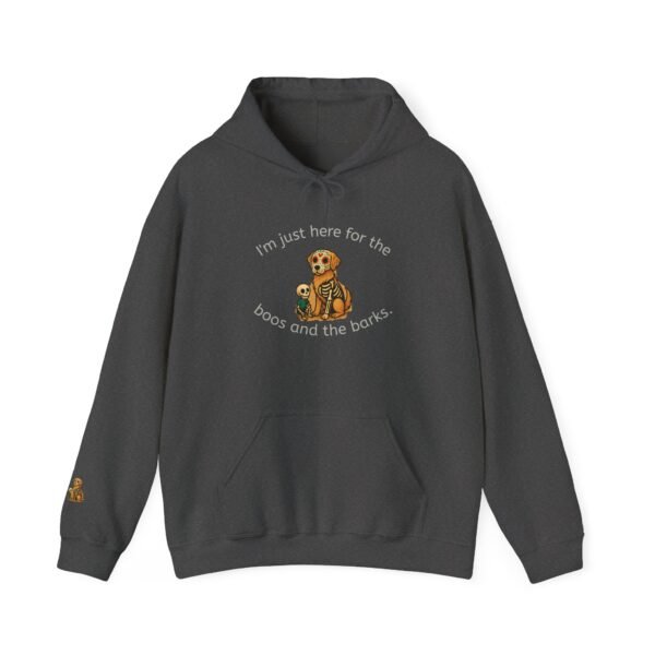Cozy Pet Lover Hoodie, I'm Just Here for the Boos and the Barks, Cute Dog Sweatshirt, Animal Lover Gift, Fall Fashion - Image 25