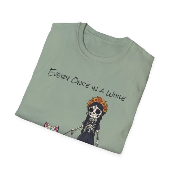 Halloween Pet Graphic Tee  Sugar Skull, Cat  Lovers Gift, Unisex Softstyle T-Shirt, Fall Fashion - Image 36