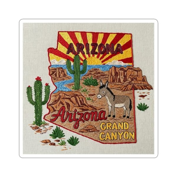 Sticker Arizona State 48 Grand Canyon Home - Image 10