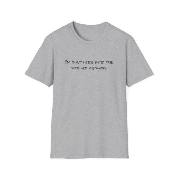 Halloween Pet Graphic Tee - I'm Just Here for the Boos, Dog Lovers Gift, Unisex Softstyle T-Shirt, Fall Fashion - Image 13