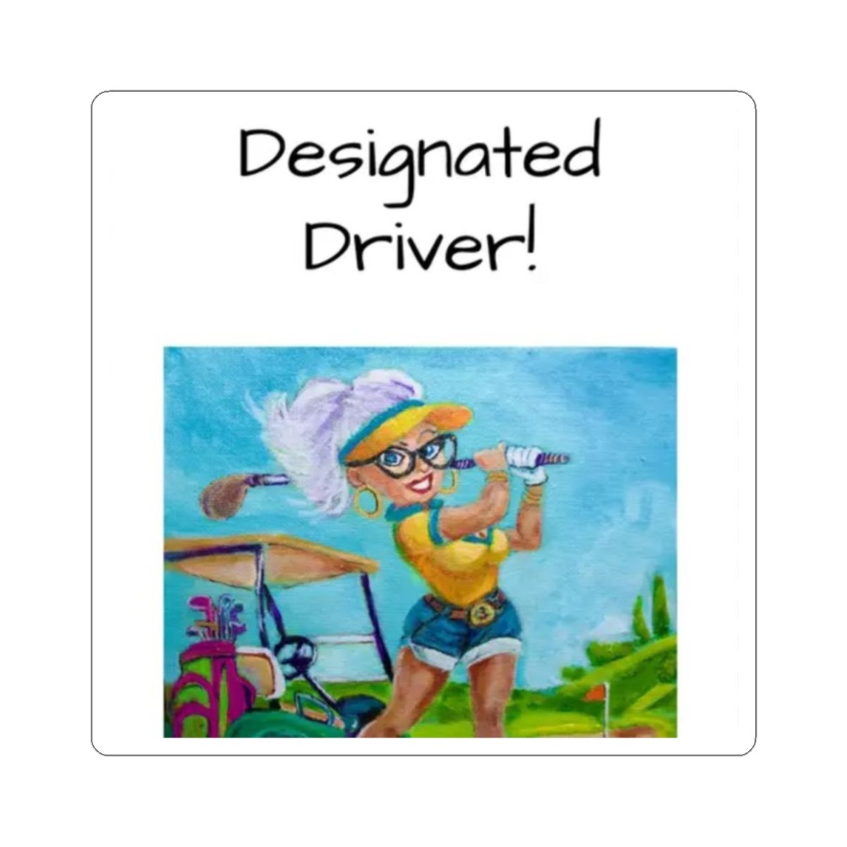Kiss-Cut Stickers - Designated Driver! - Image 7