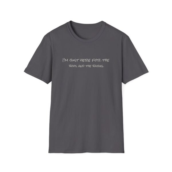 Halloween Pet Graphic Tee - I'm Just Here for the Boos, Dog Lovers Gift, Unisex Softstyle T-Shirt, Fall Fashion - Image 29