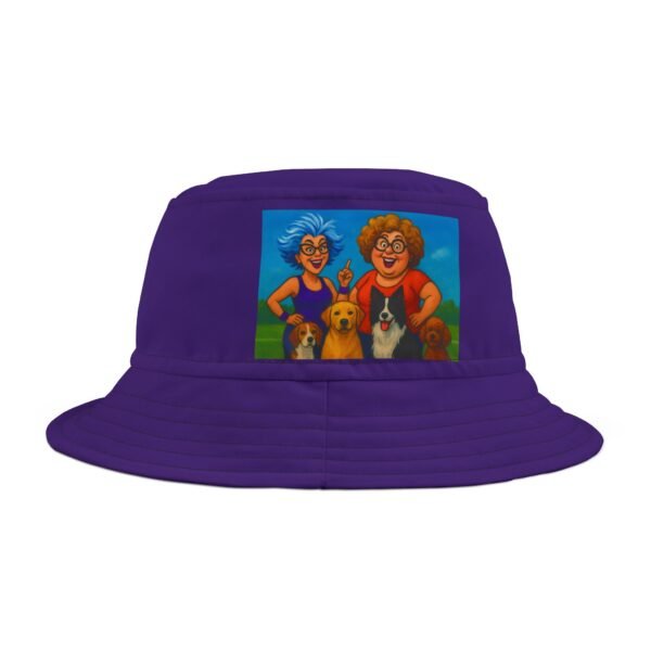 Colorful Retro Summer Bucket Hat -My Crew, My Pack