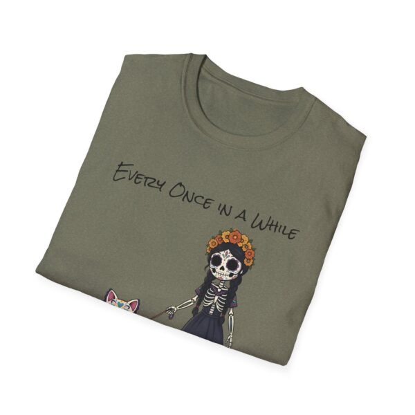 Halloween Pet Graphic Tee  Sugar Skull, Cat  Lovers Gift, Unisex Softstyle T-Shirt, Fall Fashion - Image 20
