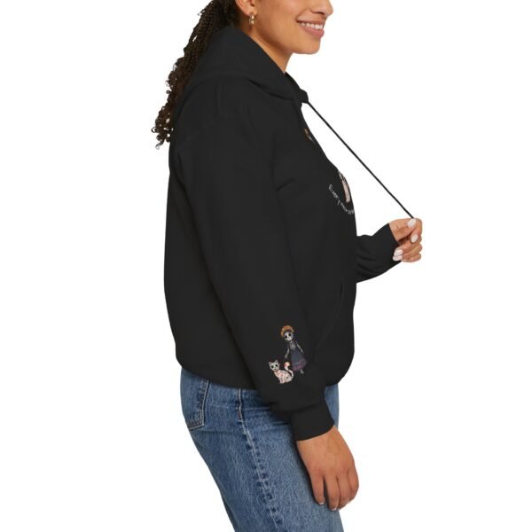 Cat Lover Heavy Blend Hooded Sweatshirt - Every Meow and then we take a lovely stroll - Image 7