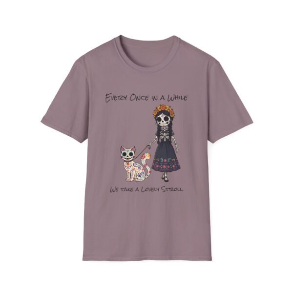 Halloween Pet Graphic Tee  Sugar Skull, Cat  Lovers Gift, Unisex Softstyle T-Shirt, Fall Fashion - Image 37