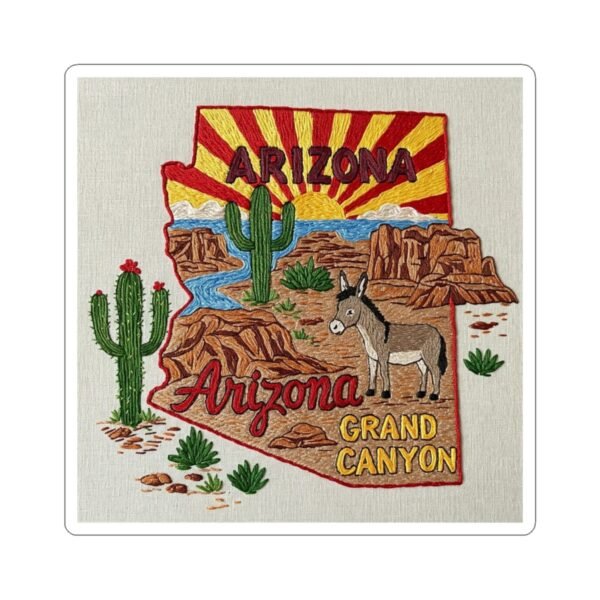 Sticker Arizona State 48 Grand Canyon Home - Image 7