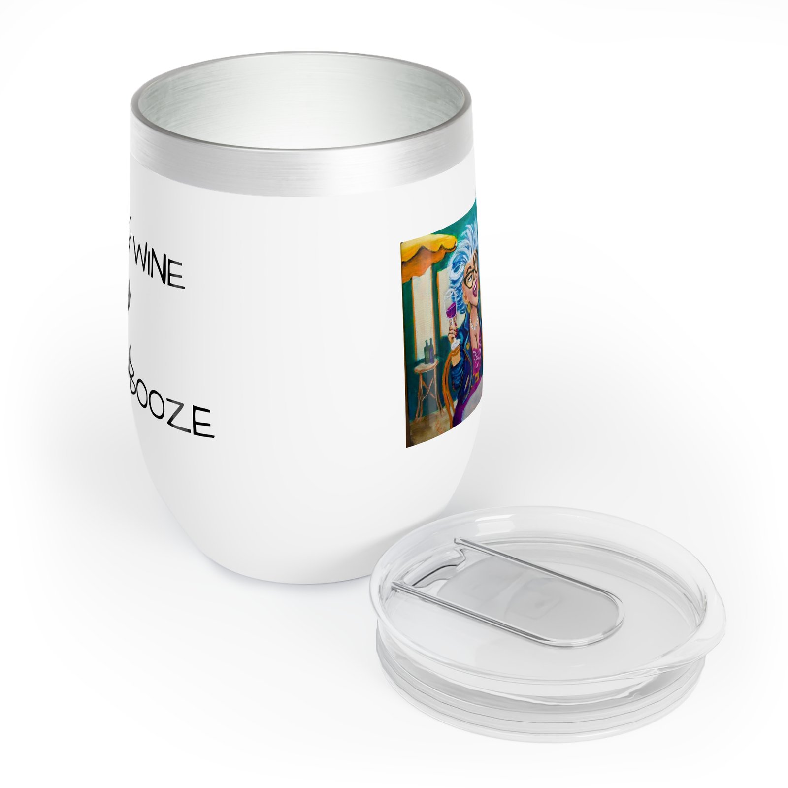 Some you Wine,  Some you Booze.  Wine Tumbler | Perfect for Parties & Outdoor Events - Image 3