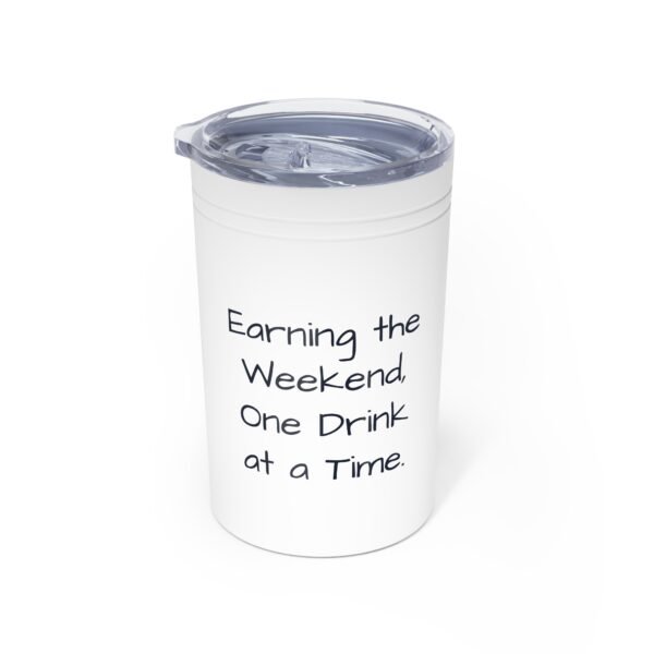 Tumbler Line Dancing Mug - Earning the Weekend, One Drink at a Time - Image 2
