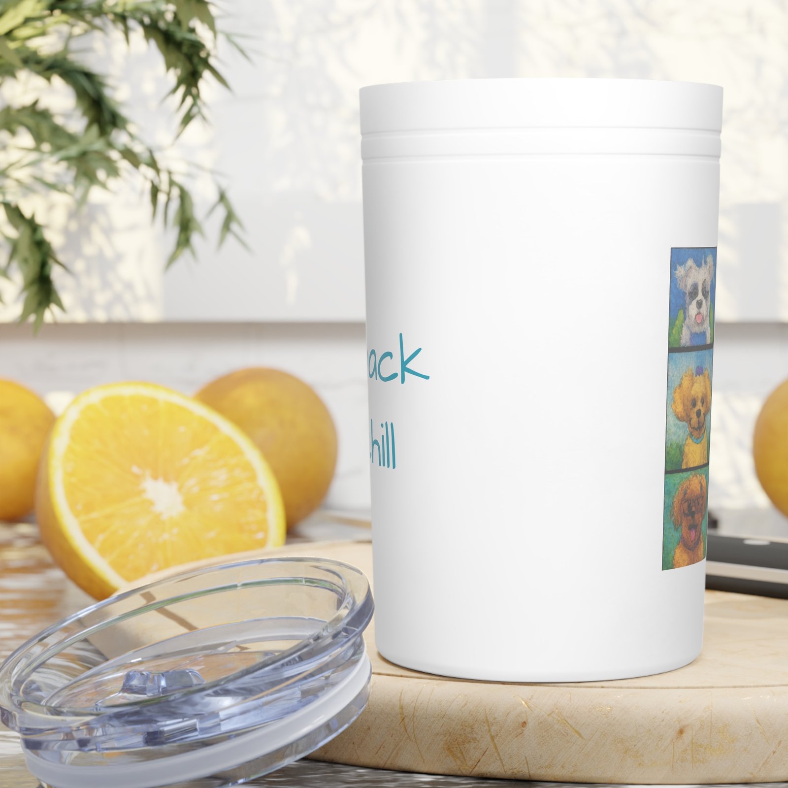 Tumbler - 'My Pack is Chill' Insulated Drinkware Gift for Dog Lovers - Image 5