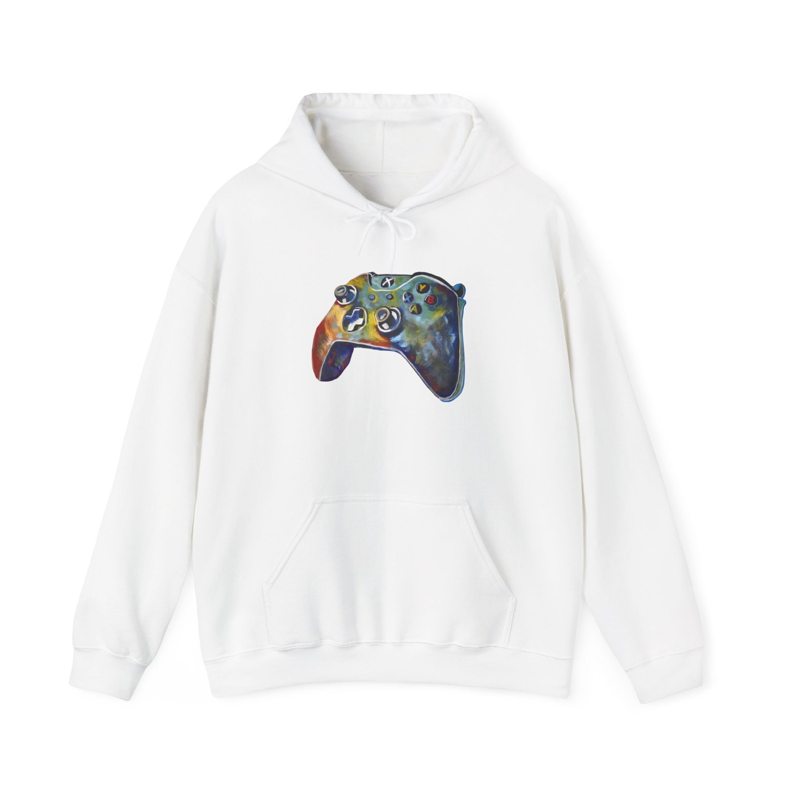Gaming Controller Hoodie — Colorful Gamer Console Sweatshirt - Image 2