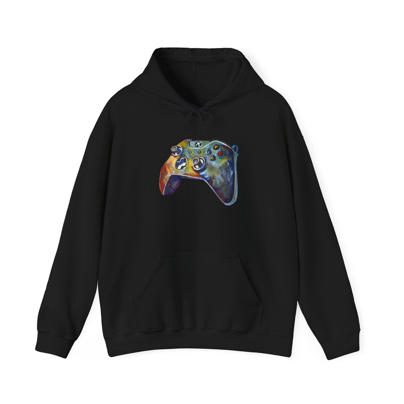 Gaming Controller Hoodie — Colorful Gamer Console Sweatshirt - Image 3