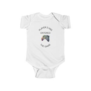 Player 2 Has Entered to the Game Infant Bodysuit | Video Game Controller