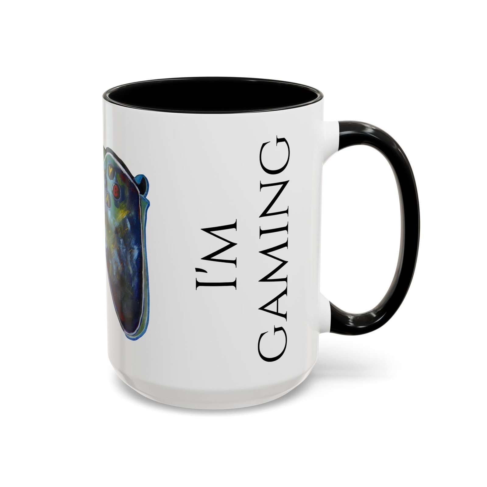 I'm Gaming Controller Mug | Accent Coffee Mug - Image 14