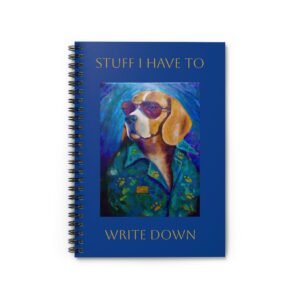 Stuff I have to write down  -  Spiral Notebook - Stellar Ideas Ruled Line