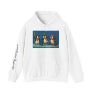 Arizona-Bound Snowbird Penguins Hoodie — Winter Migration Sweatshirt