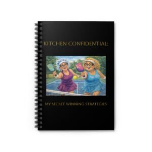 Kitchen Confidential Notebook - Spiral Ruled Line