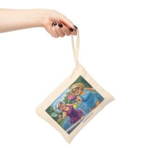 Pickleball Besties Zipper Pouch — Colorful Court Accessory
