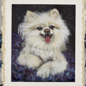 Monthly Drawing: WIN a Custom Hand-Painted Pet Portrait!  - 6 tickets for $20